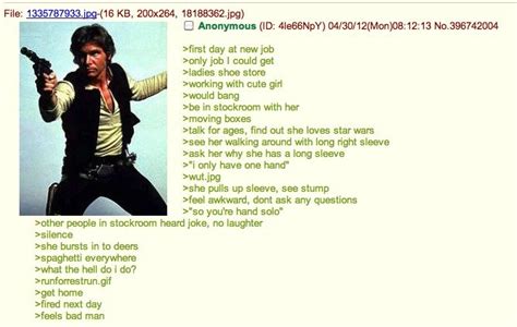 4chan star wars|Han Solo .